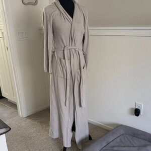 Barefoot Dreams Cozy Cream Robe